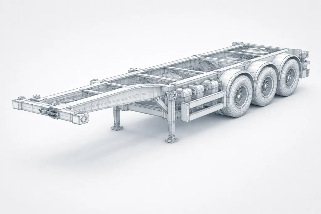 Tankcontainer Chassis 1024x683