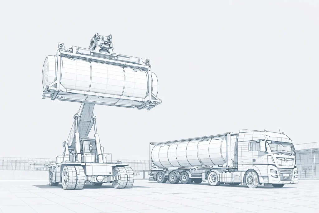 Tankcontainer Transportmanagement 1024x683